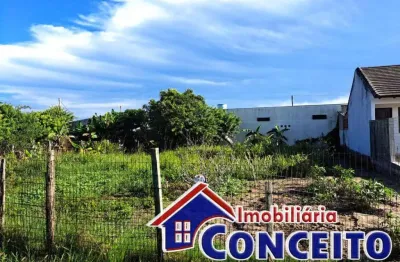 T368 - terreno de esquina com 825m² localizado no balneário santa terezinha