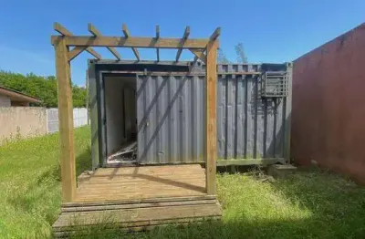 C65 - residência em container composta de 02 dormitórios com anexo