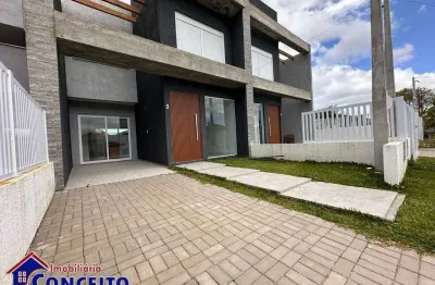 G23 - excelente geminado próximo ao mar no balneário presidente