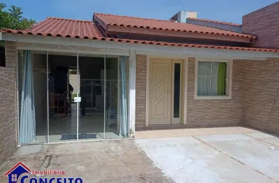 Ca1000 - excelente residência para locação com piscina em nova tramandaí