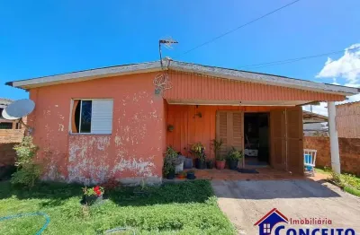 C160 - terreno com duas ótimas residências no balneário mariluz