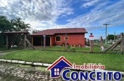 C158 - linda residência de esquina localizada no balneário santa terezinha