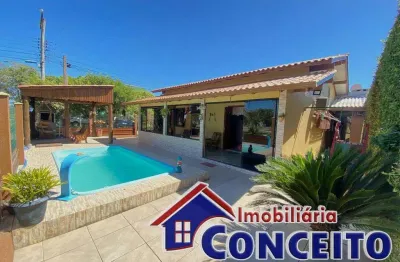 C03 - excelente imóvel composto de 03 dormitórios com piscina em mariluz