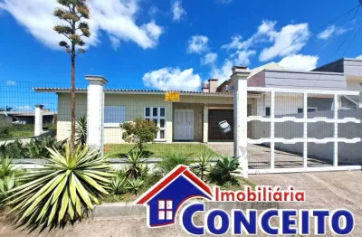 C1022 - excelente residência composta de 04 dormitórios no centro de imbé