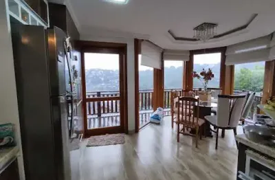 Casa com 3 dormitórios à venda, 323 m² vale das colinas - gramado/rs