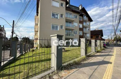 Apartamento com 2 dormitórios à venda, 90 m²- centro - canela/rs