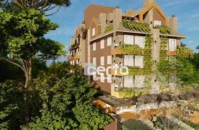 Apartamento com 1 dormitório à venda, 47 m² - centro - canela/rs