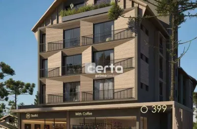 Apartamento com 2 dormitórios à venda, 81 m² - centro - canela/rs