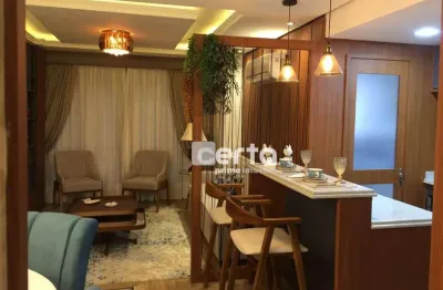 Apartamento com 2 suítes à venda, 82 m² - mato queimado - gramado/rs