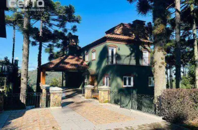 Casa com 5 dormitórios à venda - aspen mountain - gramado/rs
