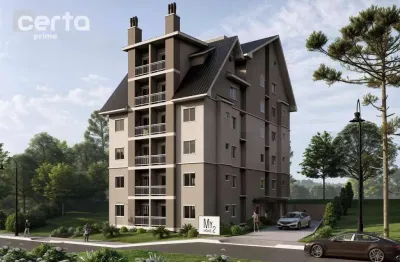Apartamento com 2 dormitórios à venda - vale dos pinheiros - gramado/rs