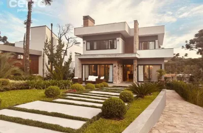 Casa com 4 dormitórios à venda, 320 m²- altos pinheiros - canela/rs