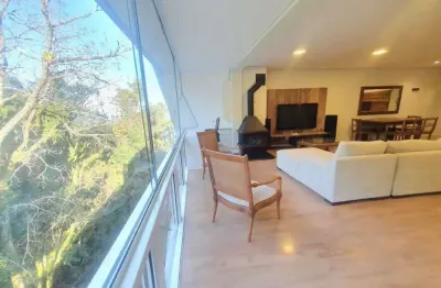 Apartamento com 3 dormitórios à venda, 178 m² por r$ 2.200.000,00 - centro - gramado/rs