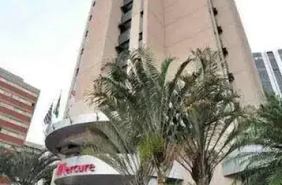 Flat -condomínio edifício mercure nações unidas - fora do pool