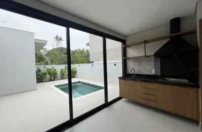 Belíssima casa térrea em condomínio fechado em indaiatuba sp