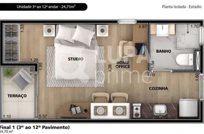 Apartamento com 1 quarto à venda na Rua Antônio Clemente, 242, Jardim São Paulo (Zona Norte), São Paulo