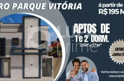 Apartamento com 2 dormitórios á venda no parque vitória
