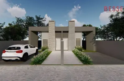 Casa com 2 dormitórios à venda, 52 m² por r$ 518.200,00 - lago azul - estância velha/rs
