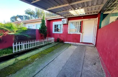 Casa com 1 dormitório à venda, 38 m² por r$ 209.000,00 - três marias - esteio/rs