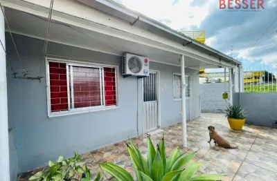 Casa com 3 dormitórios à venda, 176 m² por r$ 480.000,00 - capão da cruz - sapucaia do sul/rs
