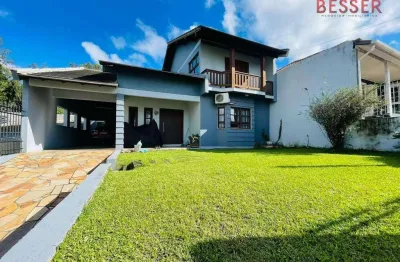 Sobrado com 3 dormitórios à venda, 242 m² por r$ 700.000,00 - jardim anchieta - sapucaia do sul/rs