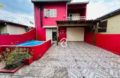 Sobrado com 3 dormitórios à venda, 149 m² por r$ 480.000,00 - colonial - sapucaia do sul/rs