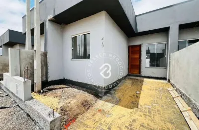 Casa com 2 dormitórios à venda, 46 m² por r$ 229.000,00 - vila rica - portão/rs