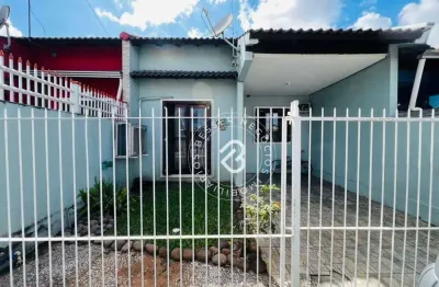 Casa com 2 dormitórios à venda, 58 m² por r$ 265.000,00 - ipiranga - sapucaia do sul/rs