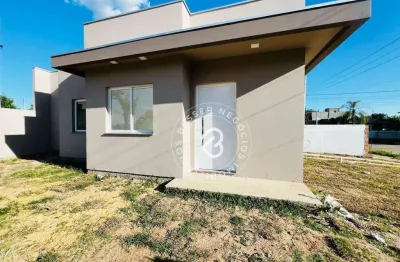 Casa com 2 dormitórios à venda, 55 m² por r$ 315.000,00 - colonial - sapucaia do sul/rs