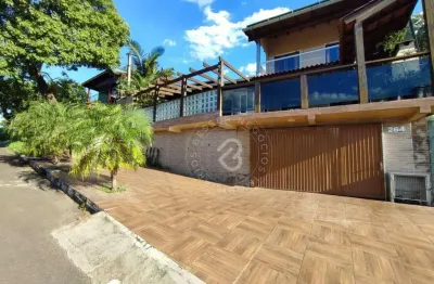 Casa com 4 dormitórios para alugar, 350 m² por r$ 5.570,00/mês - camboim - sapucaia do sul/rs
