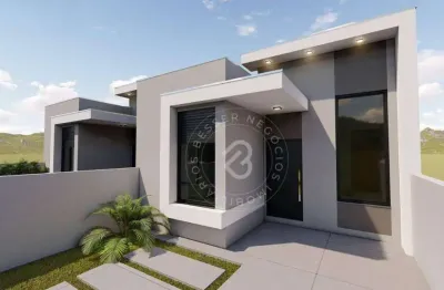 Casa com 2 dormitórios à venda, 56 m² por r$ 369.000,00 - camboim - sapucaia do sul/rs
