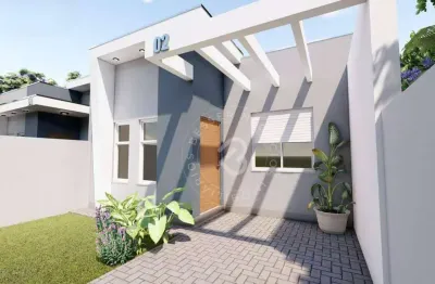 Casa com 2 dormitórios à venda, 56 m² por r$ 399.000,00 - ipiranga - sapucaia do sul/rs
