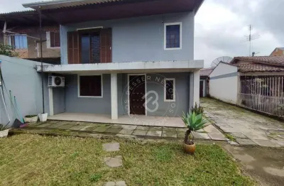Sobrado com 3 dormitórios para alugar, 114 m² por r$ 2.155,00/mês - santa catarina - sapucaia do sul/rs