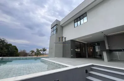 Lindíssima casa nova com piscina, fire place, 4 suítes em alphaville/vespasiano/
