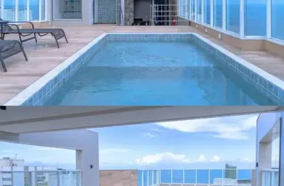 A nova fase de sua vida na praia do morro: apartamento de 2 quartos no edifício villa oceânica.