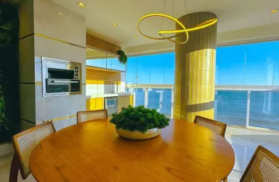 Apartamento 4 quartos, sendo 4 suítes a venda de frente para o mar na praia do morro em guarapari