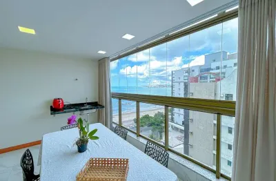 Apartamento premium de 70m² em prédio novo com lazer na cobertura. localização privilegiada na avenida paris, praia do morro. finamente mobiliado!!