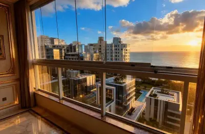 Novo | 2 quartos | avenida praiana | vista montanhas | 2 quadras mar