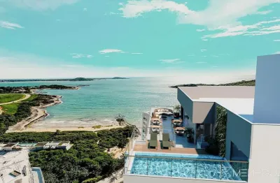 Apto de 3 quartos frente mar de luxo na praia do morro, com apenas 10% de sinal e o restante em 72 meses direto com a construtora