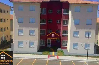 Apartamento com 2 dormitórios à venda, 51 m² por r$ 170.000,00 - jardim dos lírios - americana/sp