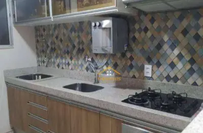 Apartamento com 2 dormitórios à venda, 49 m² por r$ 180.000,00 - jardim recanto - americana/sp