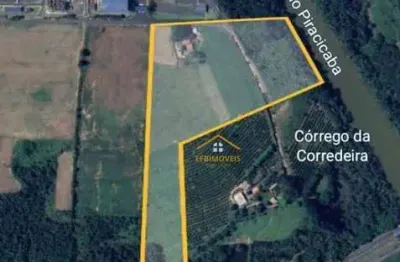 Área à venda, 133100000 m² por r$ 33.250.000,00 - área rural de limeira - limeira/sp