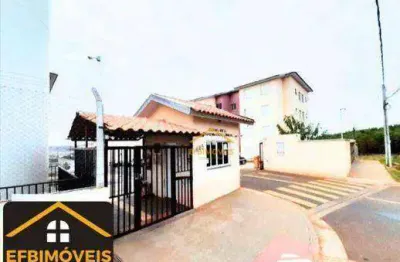 Apartamento com 2 dormitórios à venda, 51 m² por r$ 170.000,00 - jardim dos lírios - americana/sp