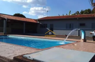 Chácara com 3 dormitórios à venda, 1000 m² por r$ 720.000,00 - pau pintado - sumaré/sp