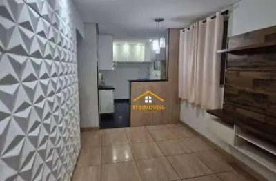 Apartamento com 2 dormitórios, 49 m² - venda por r$ 180.000,00 ou aluguel por r$ 1.870,00/mês - jardim recanto - americana/sp