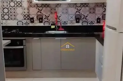 Apartamento com 2 dormitórios à venda, 52 m² por r$ 190.000 - jardim dos lírios - americana/sp