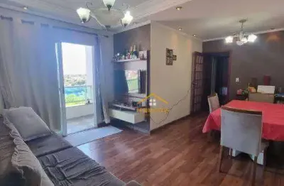 Apartamento com 3 dormitórios à venda, 97 m² por r$ 369.000 - parque residencial casarão - sumaré/sp