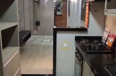 Apartamento com 2 dormitórios à venda, 49 m² por r$ 270.000,00 - jardim recanto - americana/sp