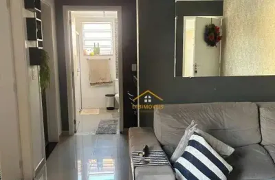 Apartamento com 2 dormitórios à venda, 45 m² por r$ 170.000,00 - jardim monte das oliveiras - nova odessa/sp