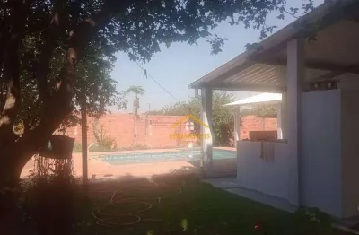 Chácara com 3 dormitórios à venda, 1200 m² por r$ 650.000,00 - recanto do guaraparí - nova odessa/sp